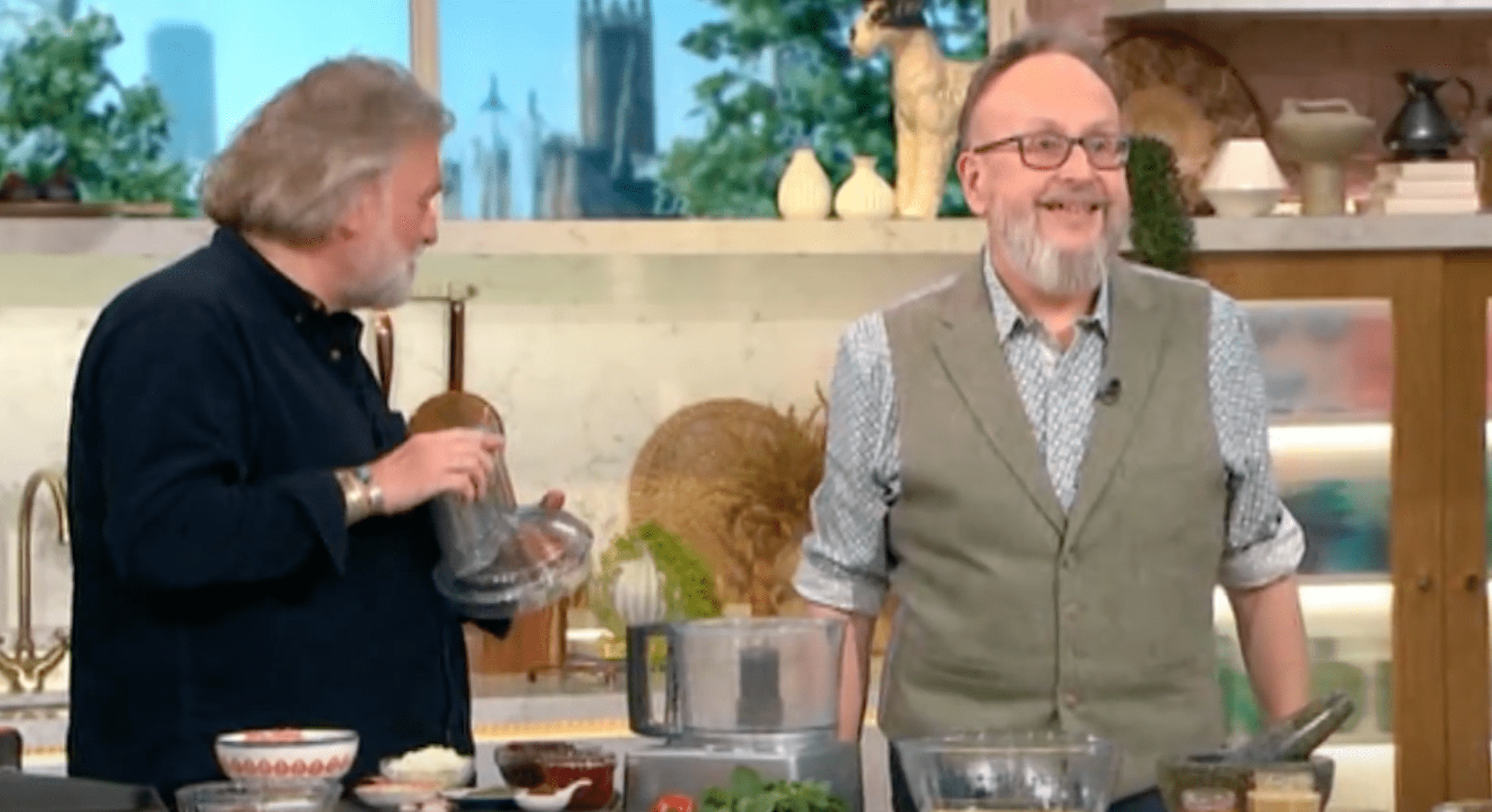 Dave Myers and Si King on This Morning 