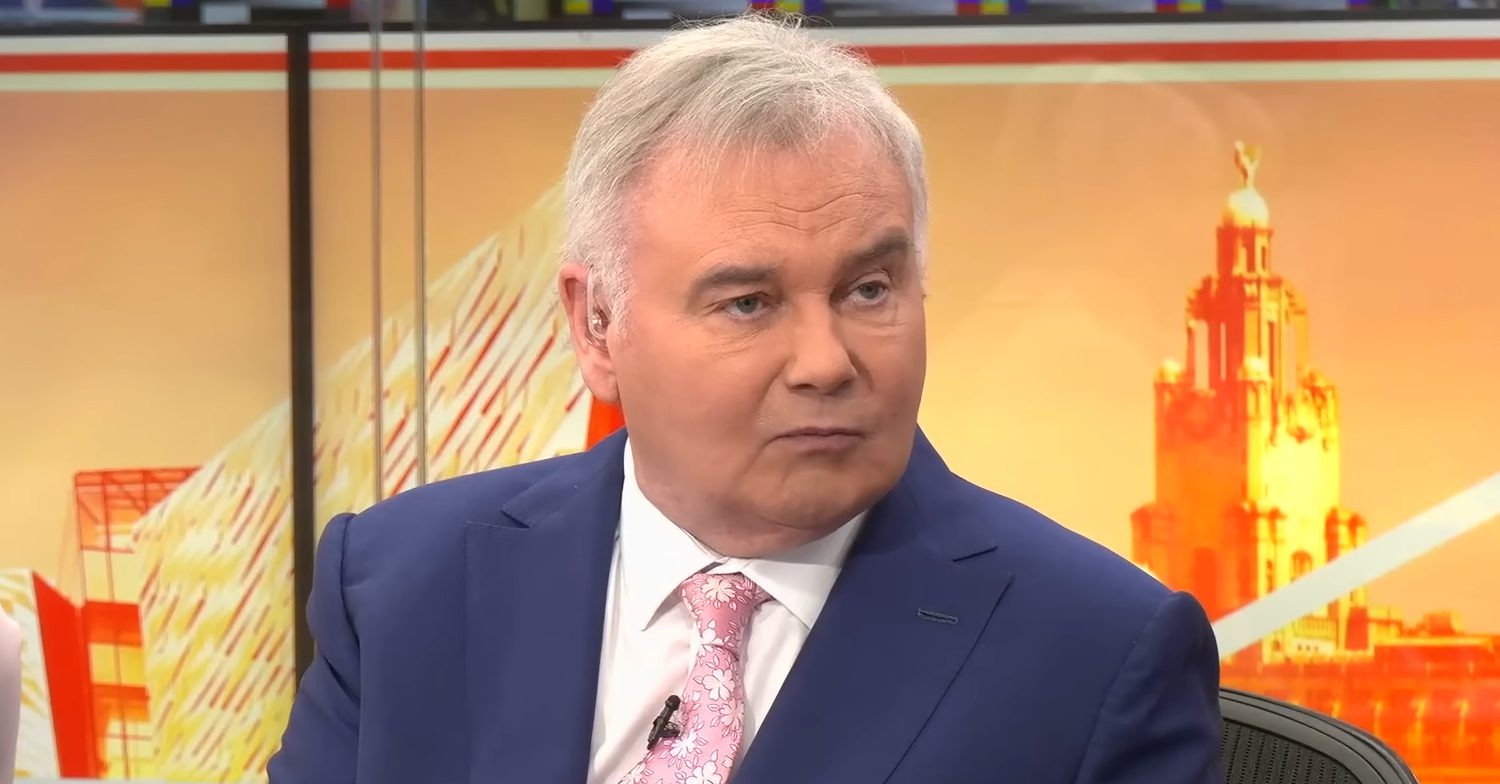 Eamonn Holmes frowns on GB News