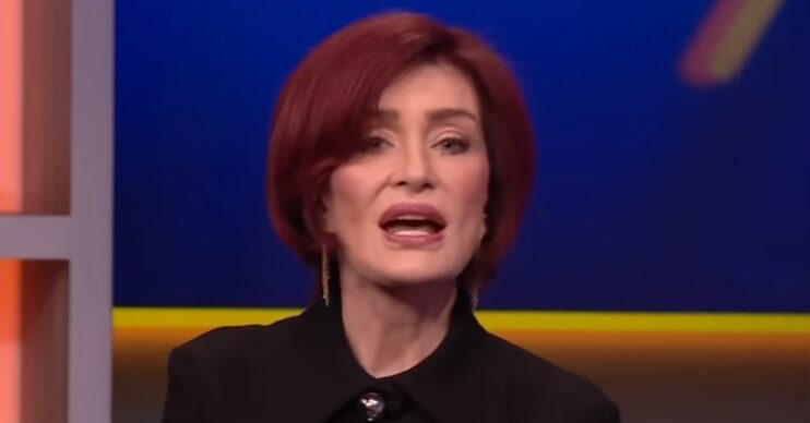 Sharon Osbourne talking on TalkTV