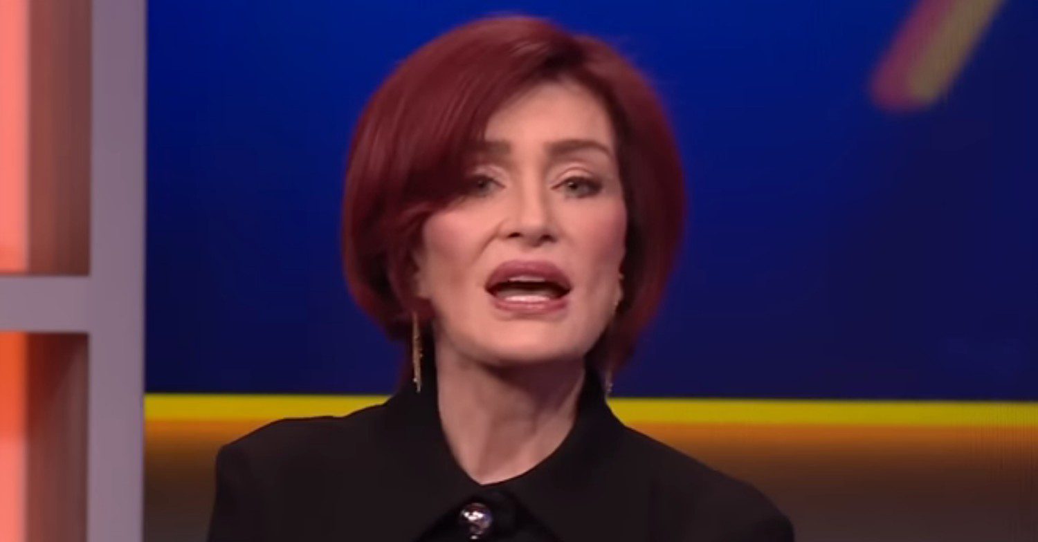 Sharon Osbourne talking on TalkTV