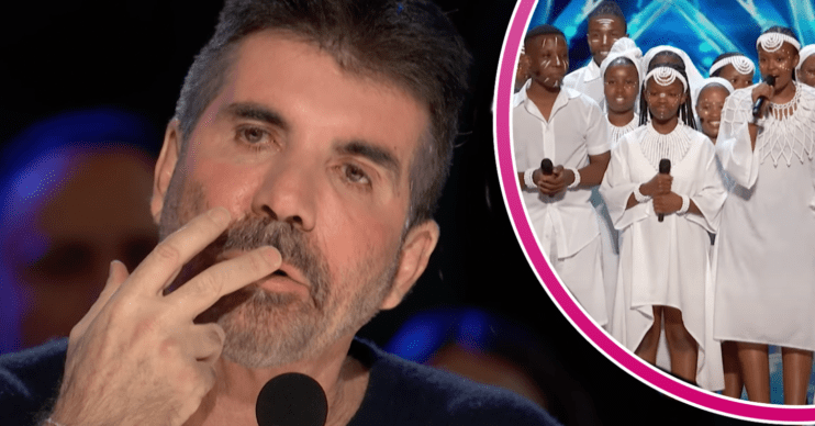 Simon Cowell and Mzansi Youth Choir on AGT