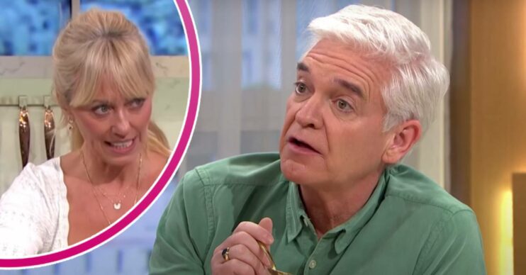 This Morning chef Clodagh McKenna make her point, Phillip Schofield looks surprised