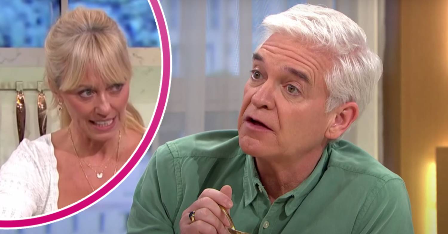 This Morning chef Clodagh McKenna make her point, Phillip Schofield looks surprised
