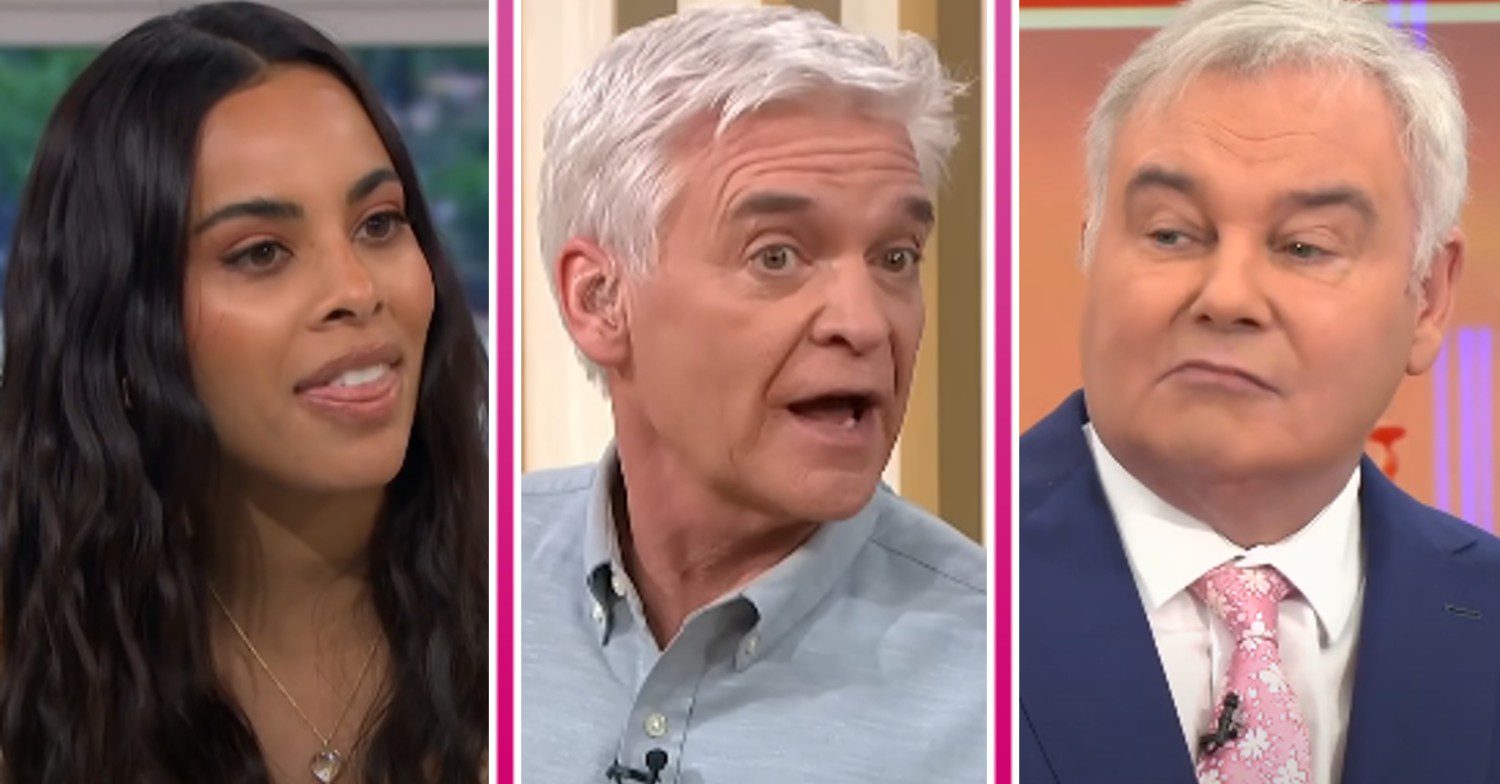 Rochelle Humes and Phillip Schofield on This Morning and Eamonn Holmes on GB News