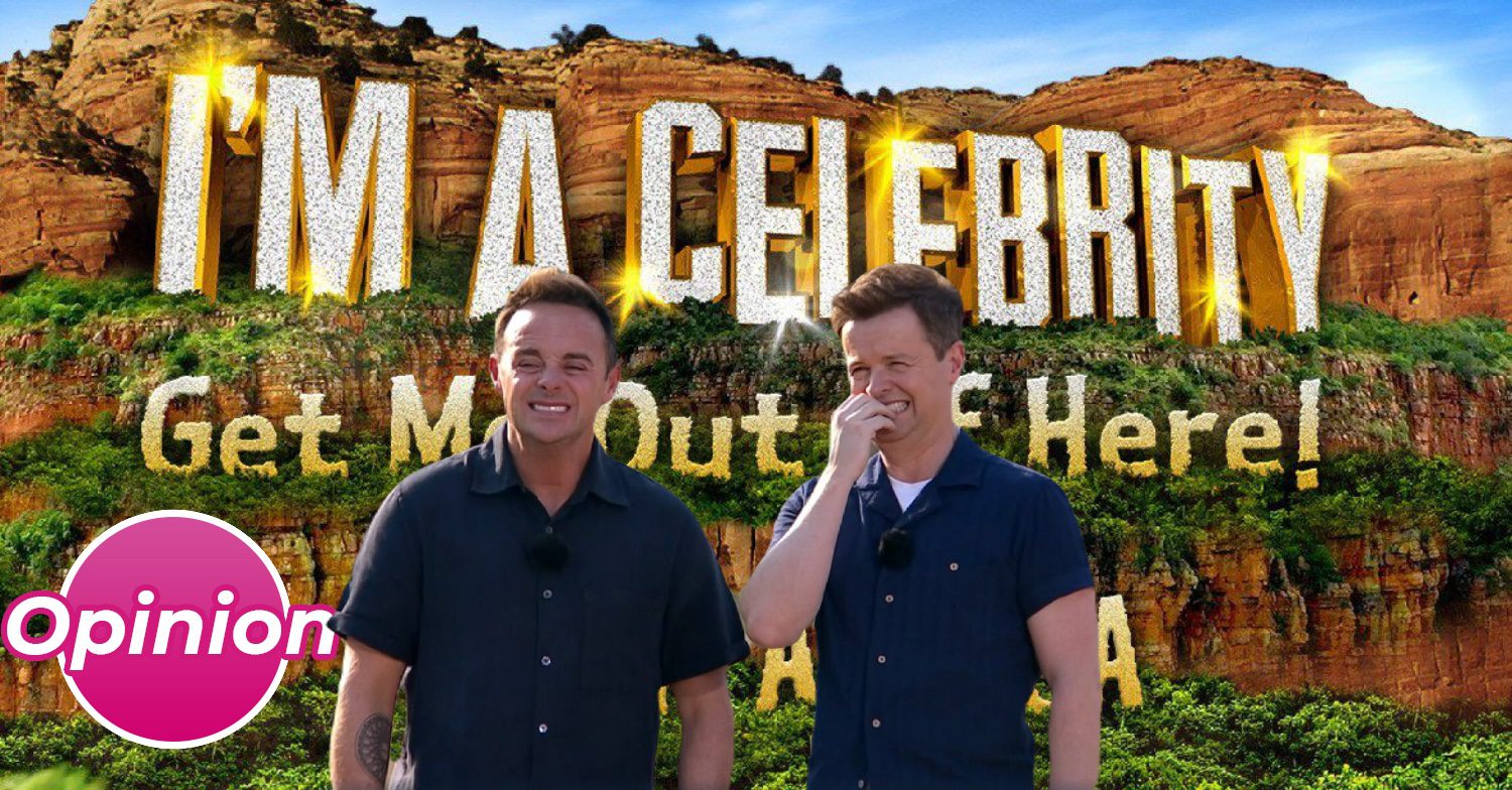 Ant and Dec wincing on I'm A Celebrity South Africa / Logo