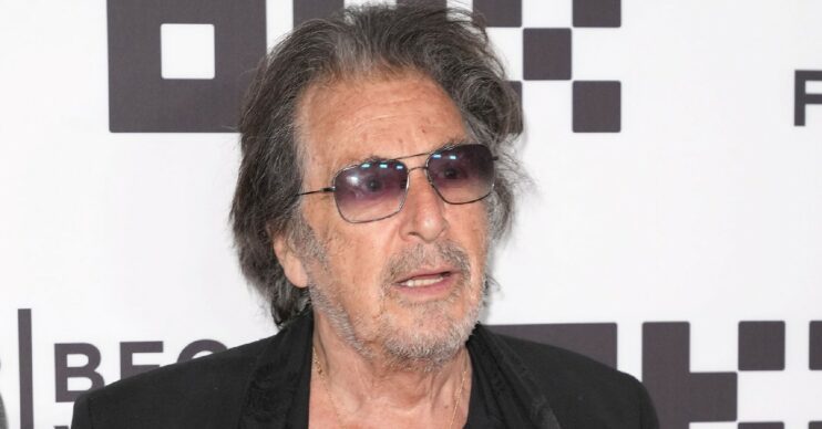 Al Pacino wearing sunglasses