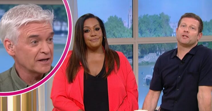 Phillip Schofield on This Morning / Alison Hammond and Dermot O'Leary