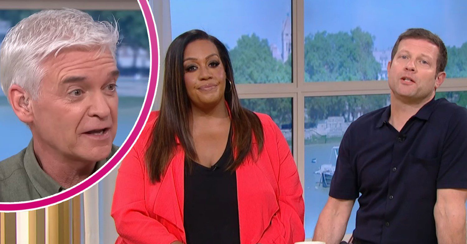 Phillip Schofield on This Morning / Alison Hammond and Dermot O'Leary
