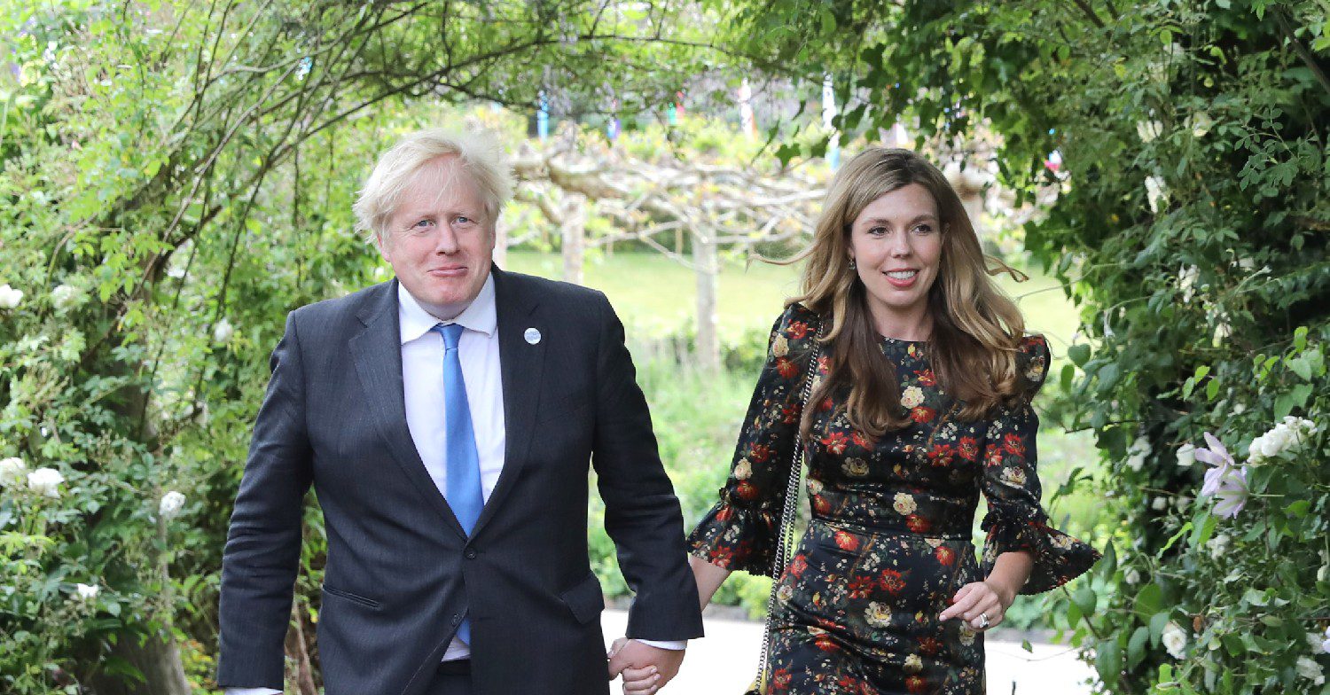 Boris Johnson and Carrie Johnson