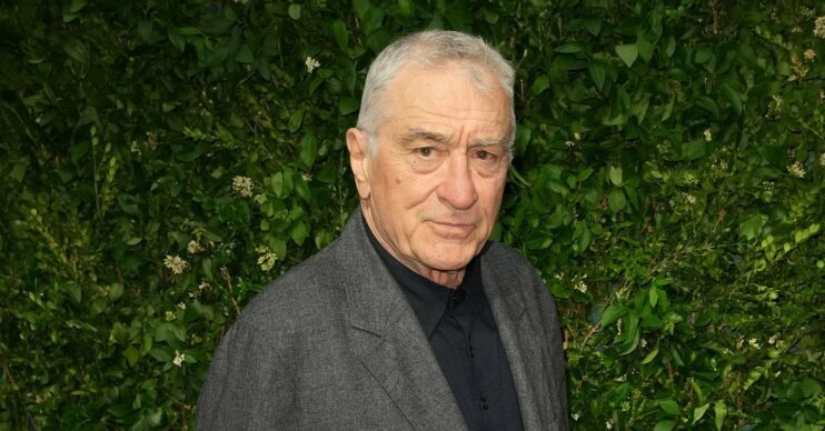 Robert De Niro looking cross