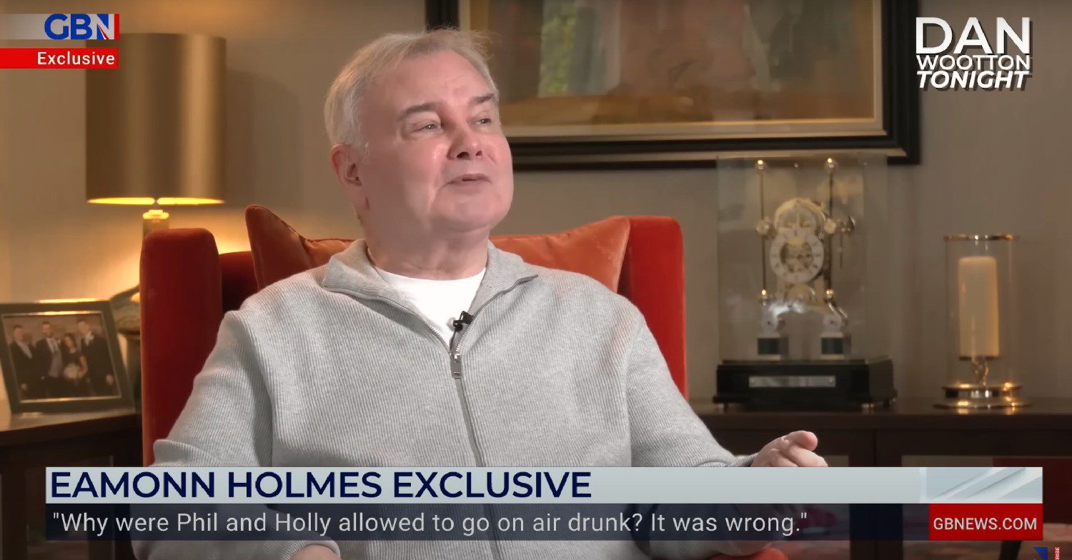 Eamonn Holmes on GB News 