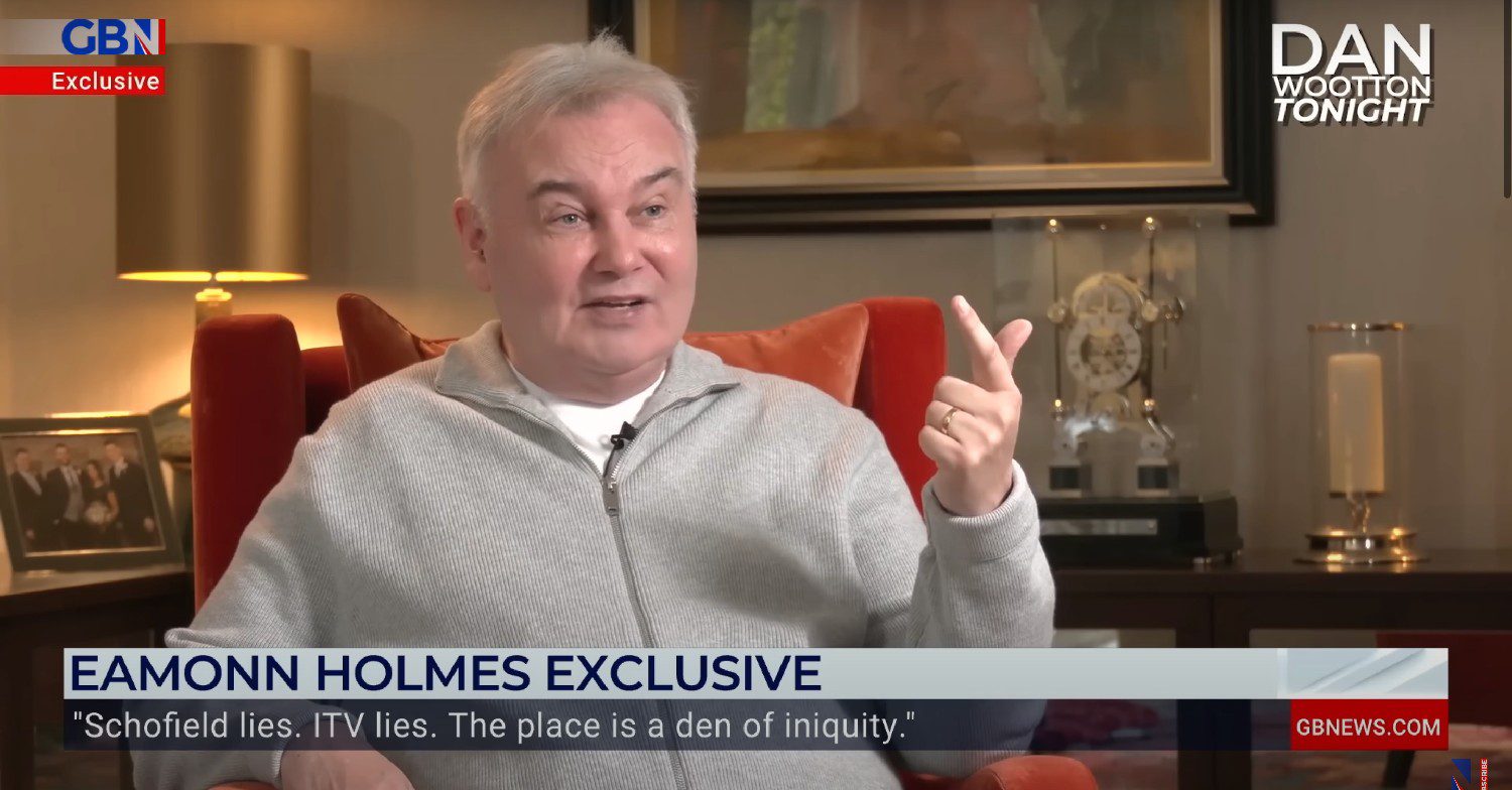 Eamonn Holmes on GB News 