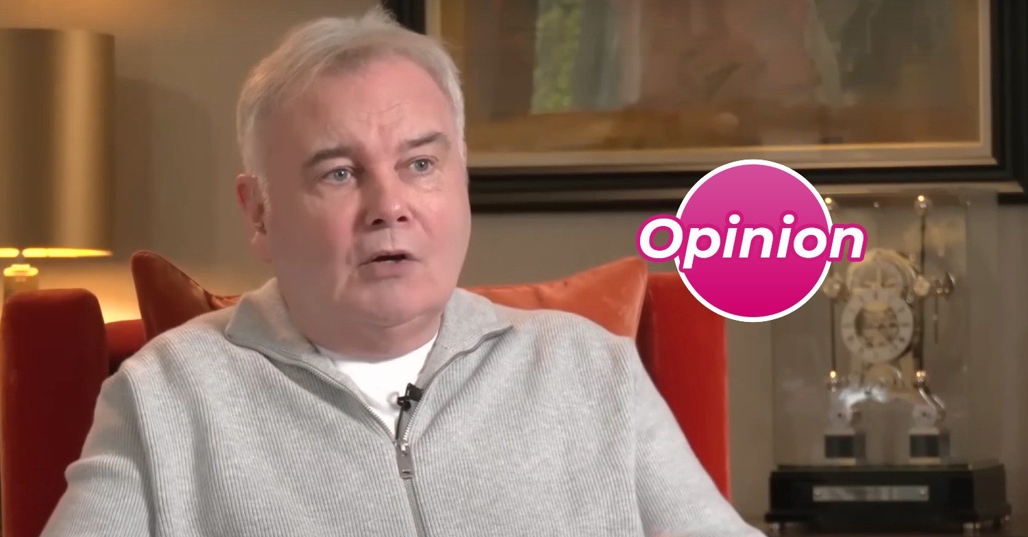Eamonn Holmes looking shocked on GB News