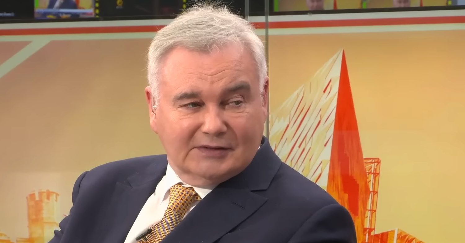 Eamonn Holmes frowns on GB News
