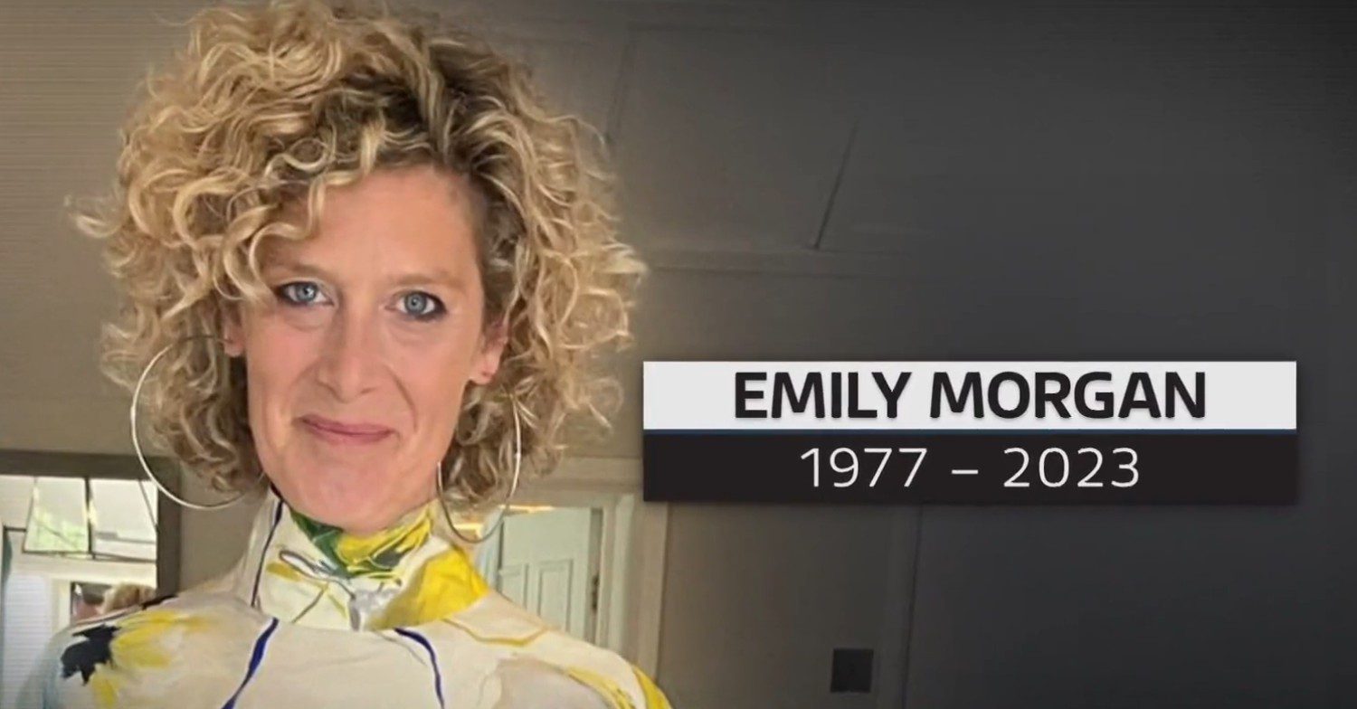 Emily Morgan tribute on ITV news