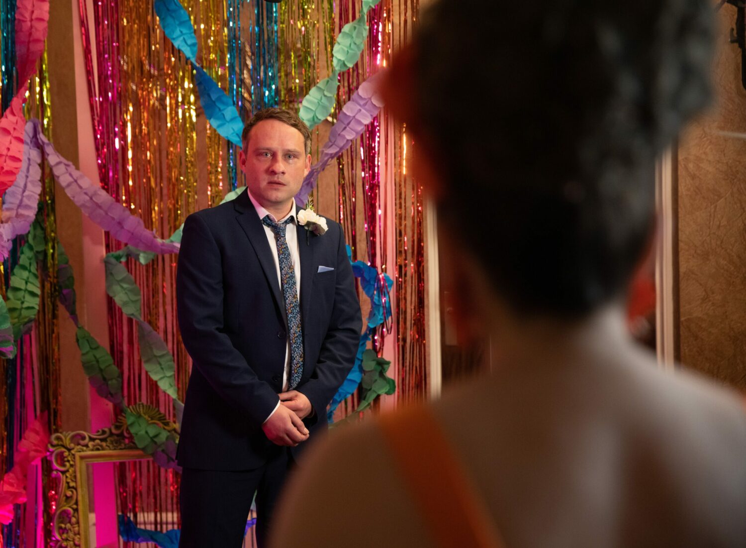 Coronation Street's Paul is at Gemma's wedding