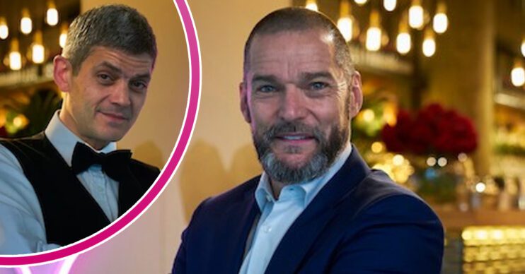 Fred and Merlin smiles on First Dates