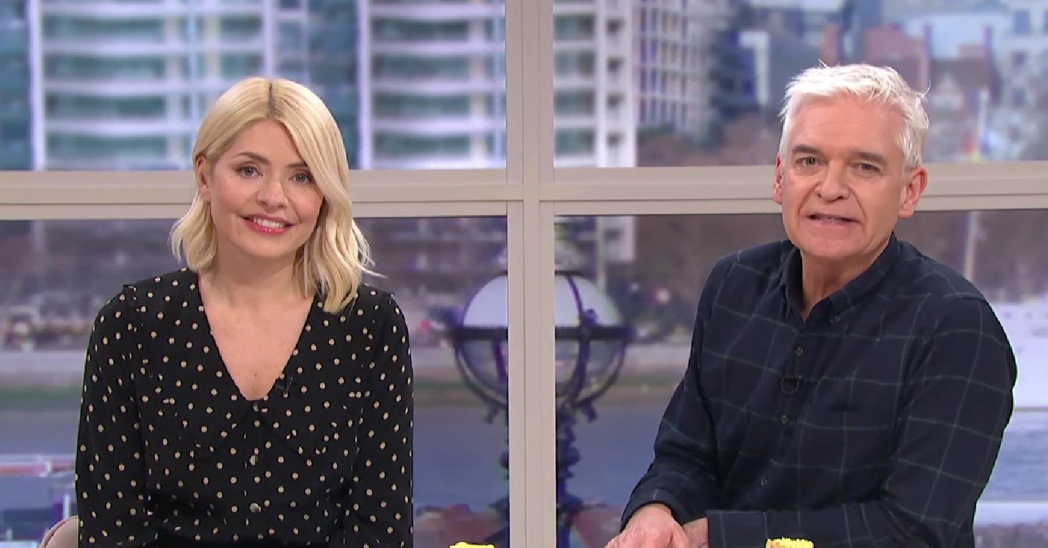Holly Willoughby and Phillip Schofield on This Morning 