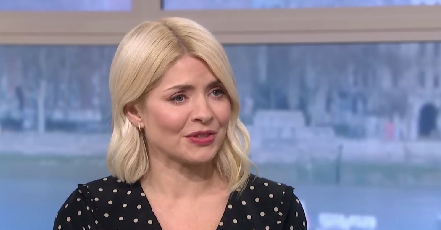Holly Willoughby on This Morning 