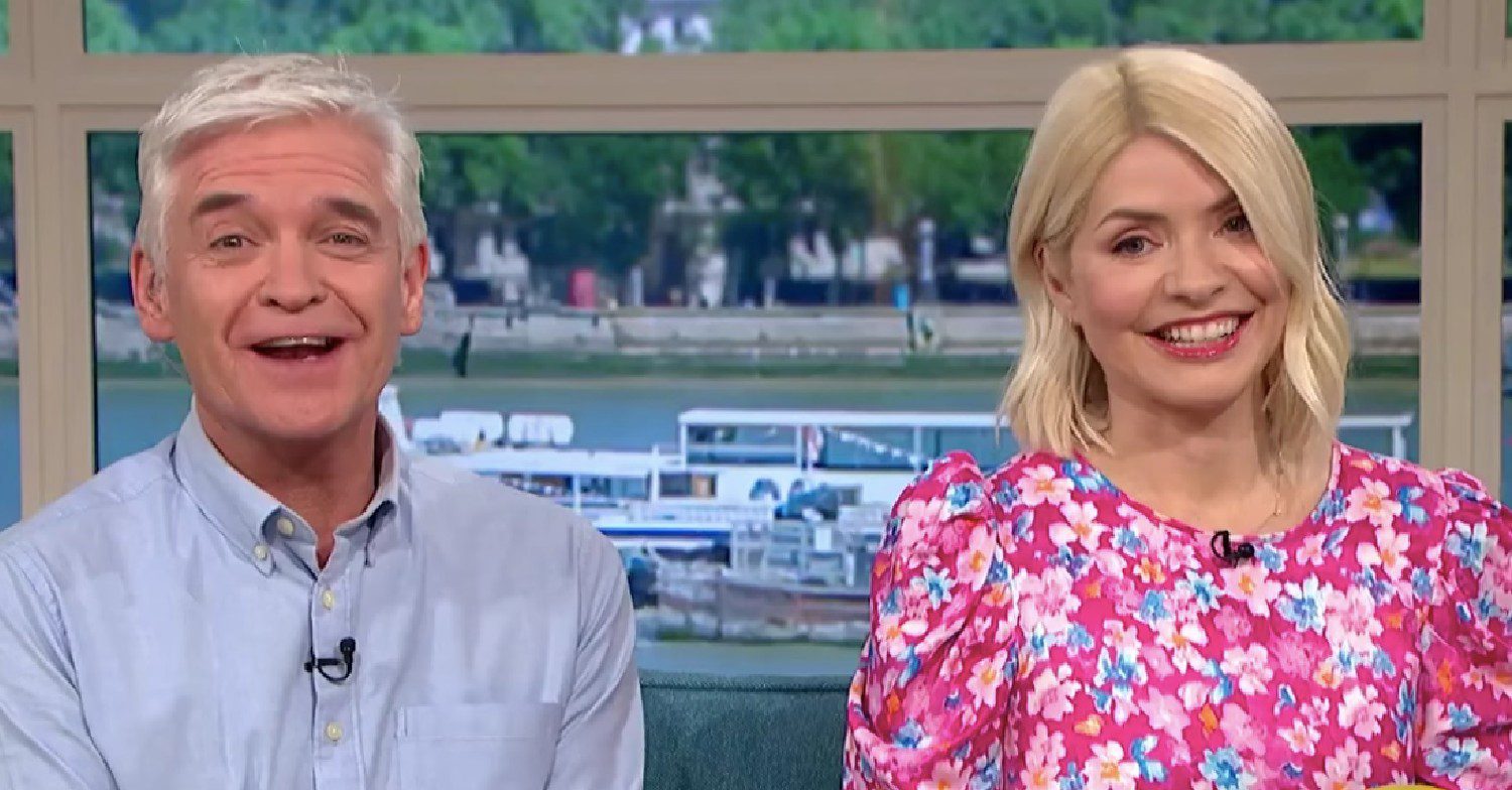 Phillip Schofield and Holly Willoughby on This Morning 