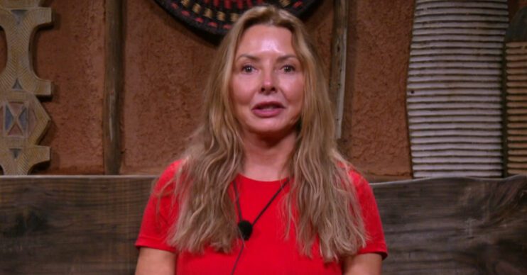 Carol Vorderman frowns on I'm A Celebrity South Africa