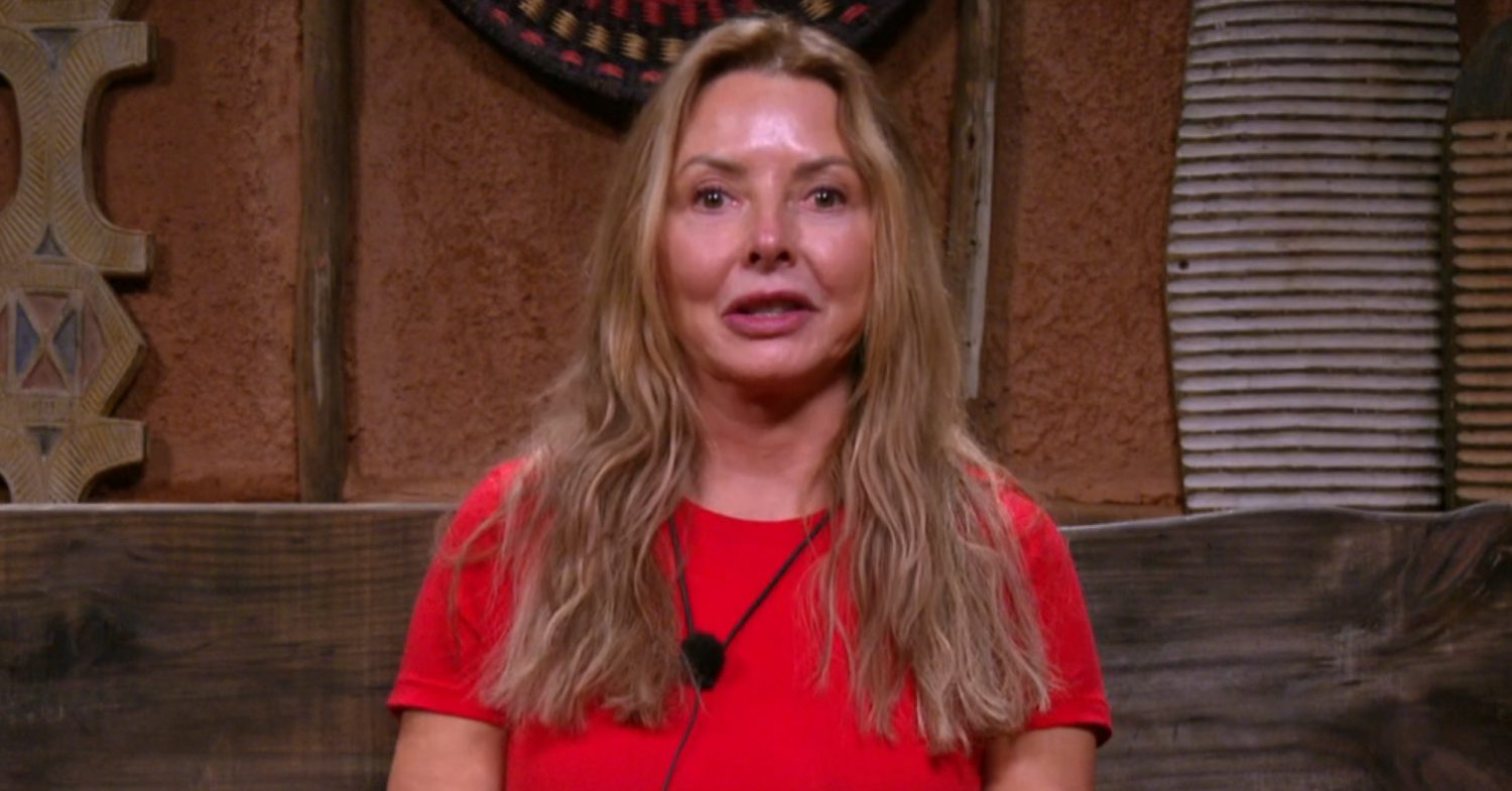 Carol Vorderman frowns on I'm A Celebrity South Africa