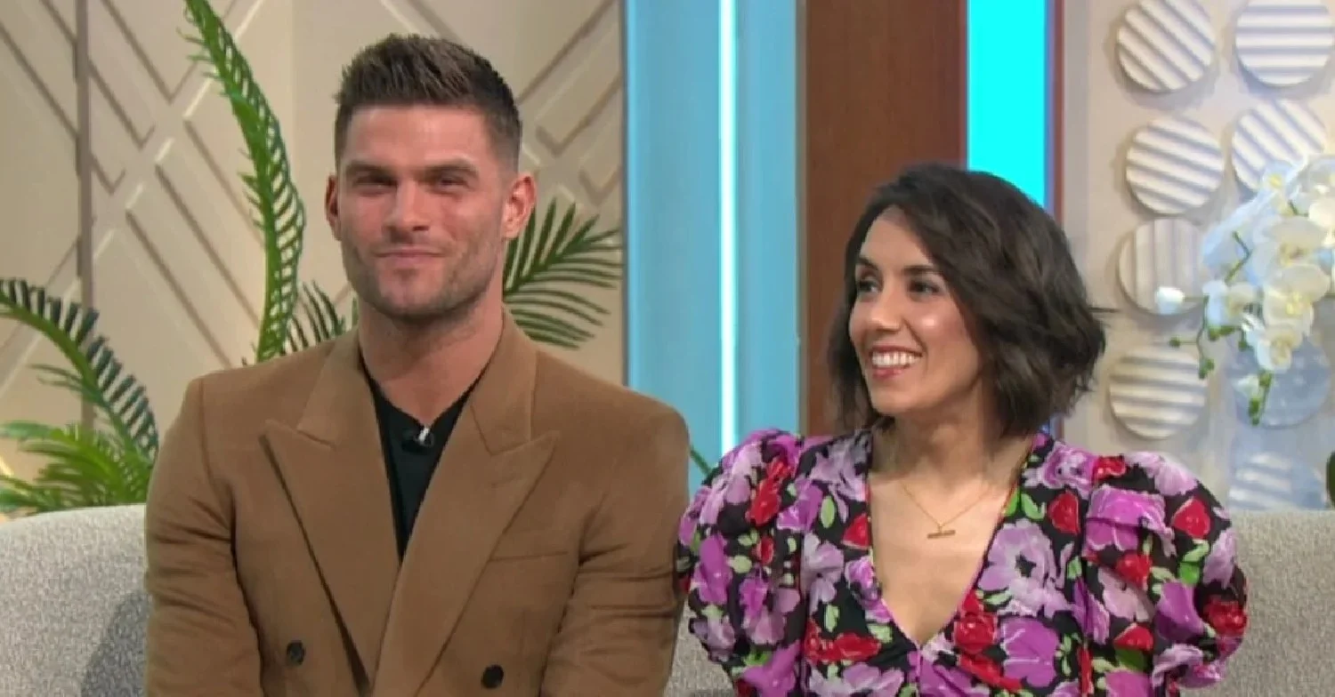 Aljaz Skorjanec and Janette Manrara on Lorraine