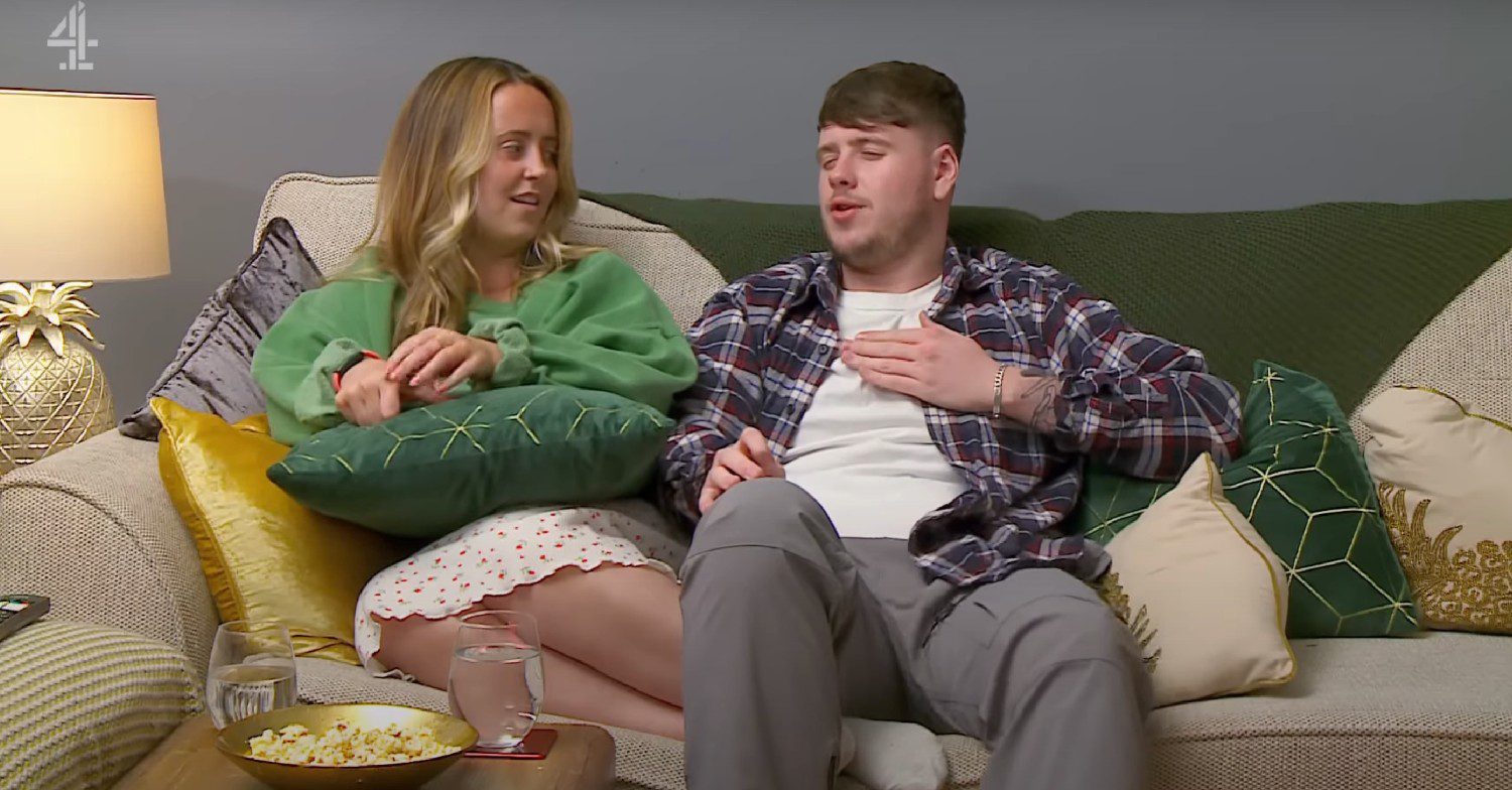 Joe and Roisin on Gogglebox 2023