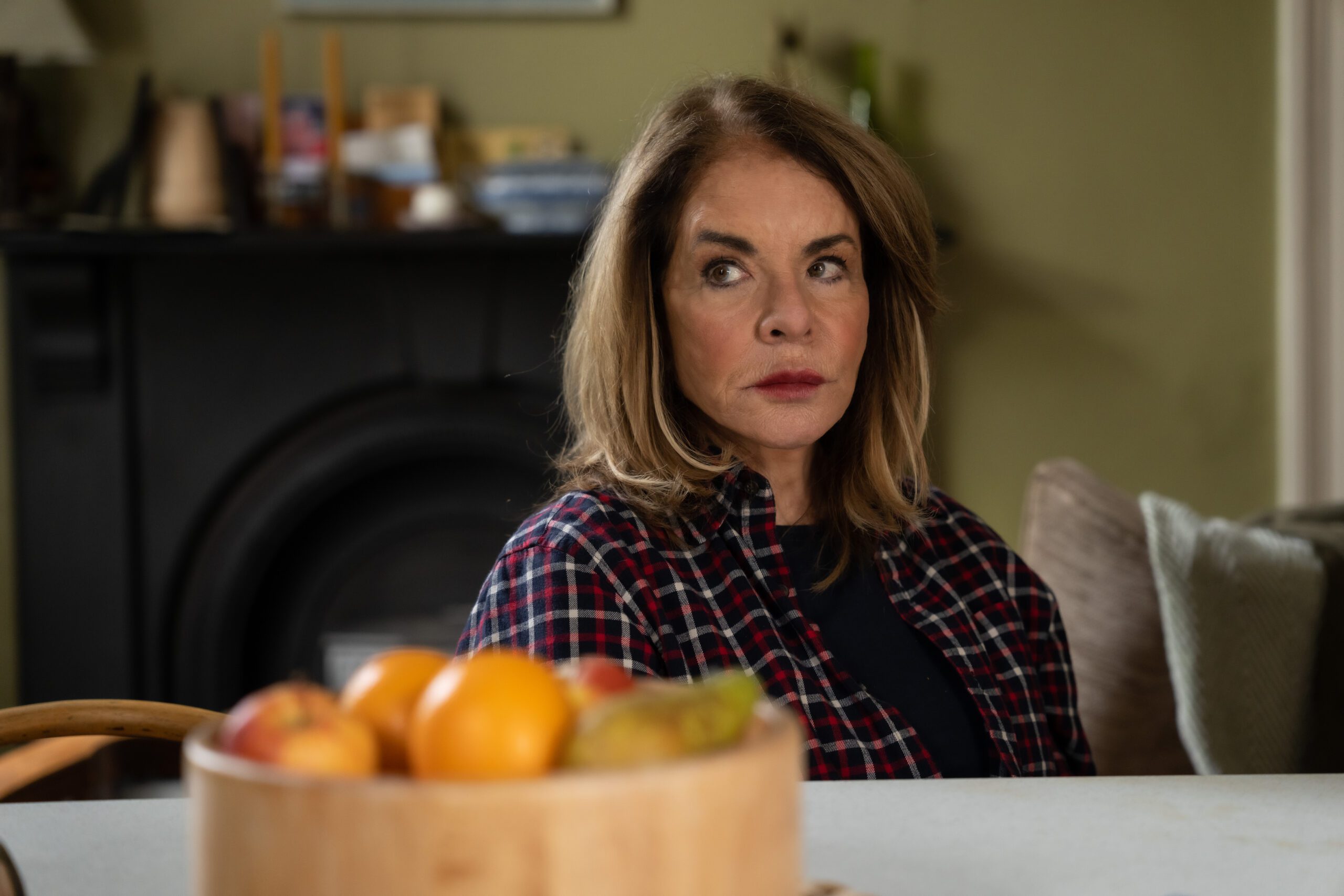 Cathy frowns in Maryland