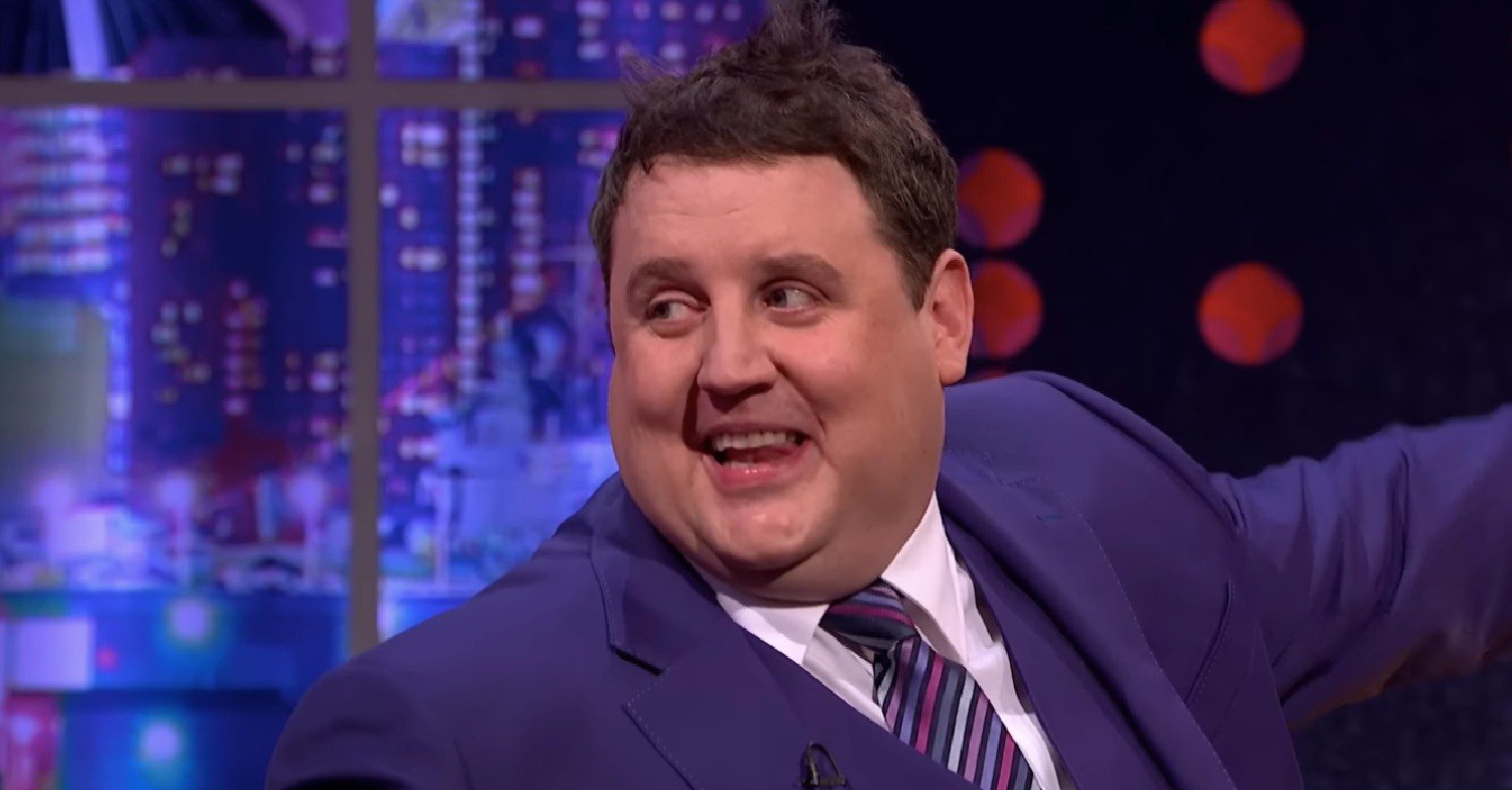 Peter Kay smiling