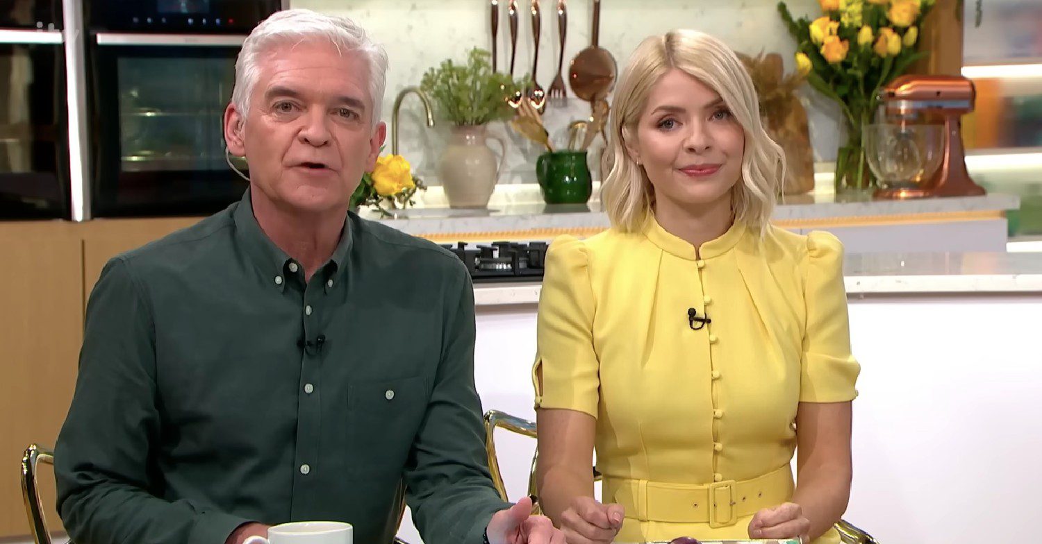 Phillip Schofield and Holly Willoughby on This Morning 