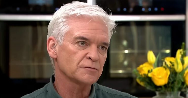 Phillip Schofield frowns on This Morning