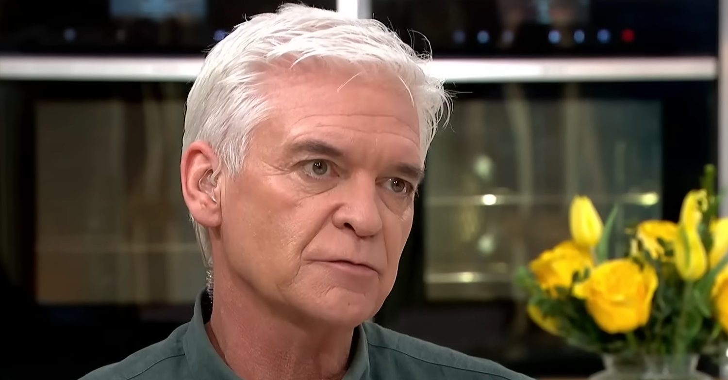 Phillip Schofield frowns on This Morning