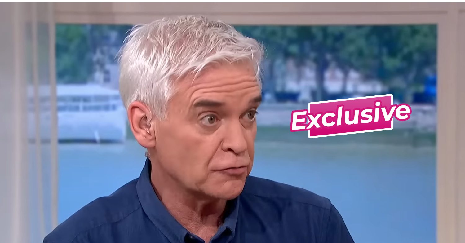 Phillip Schofield scowls/ED exclusive banner