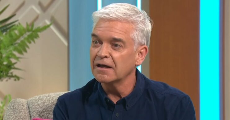 Phillip Schofield frowns on This Morning