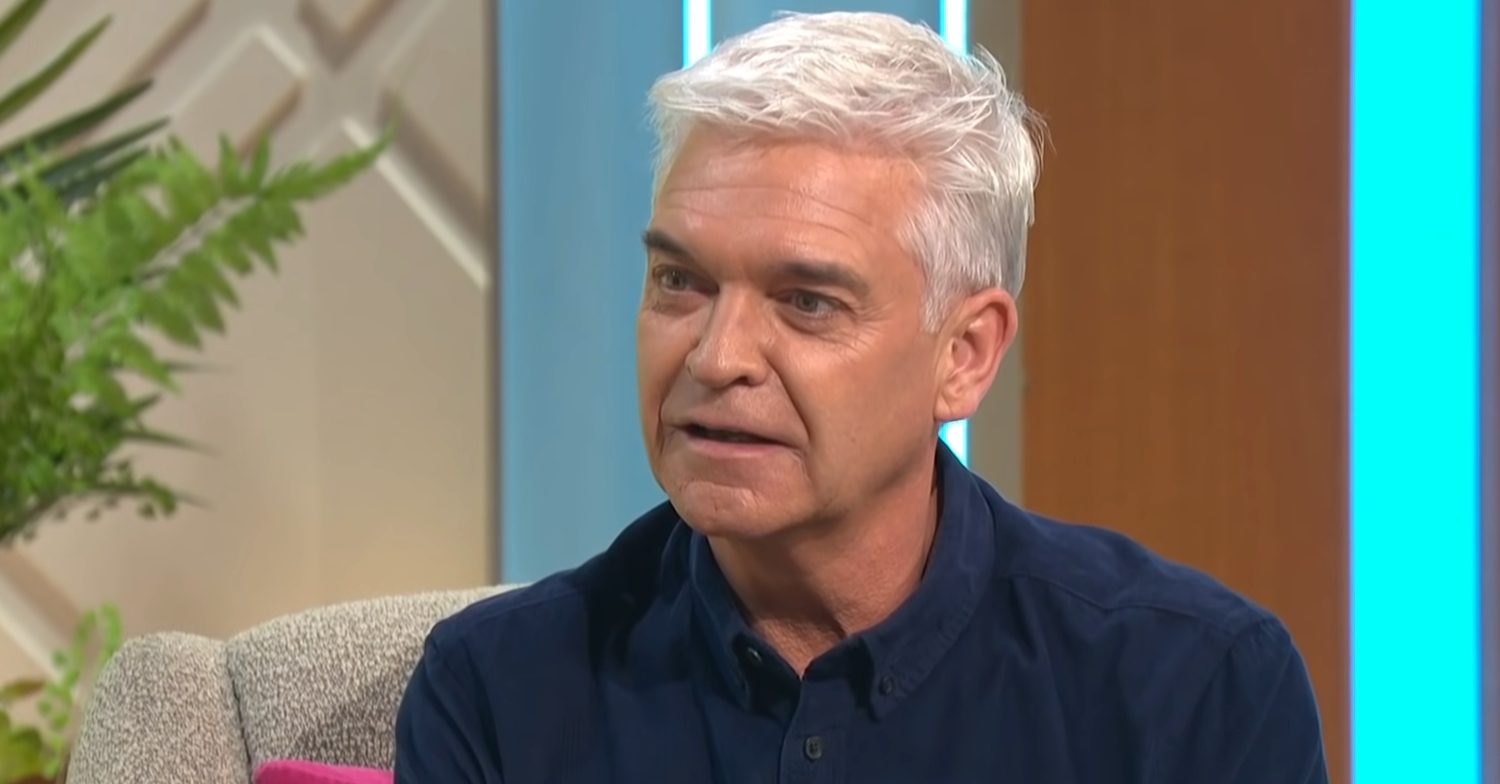 Phillip Schofield speaks on Lorraine