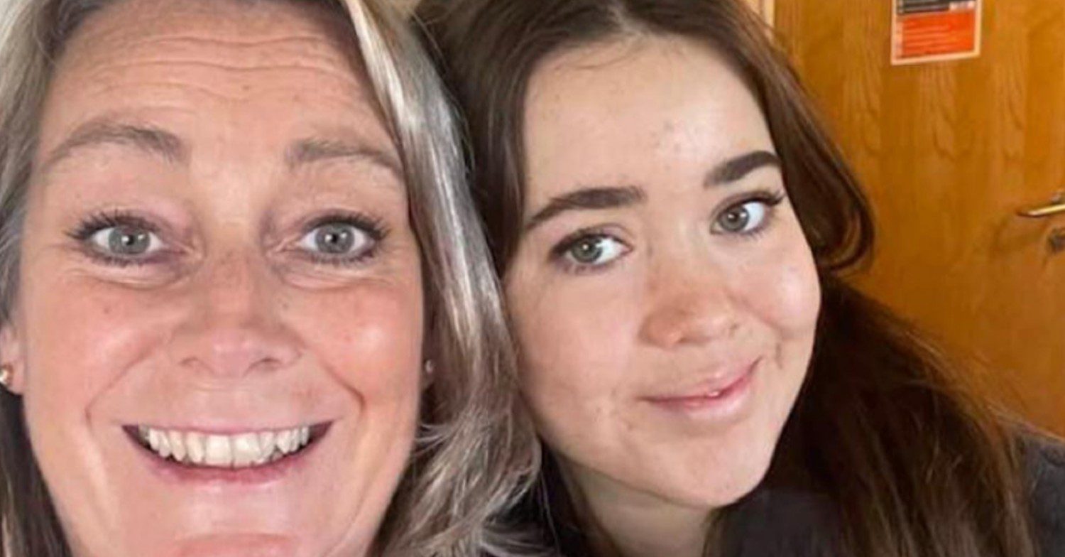 Rhea and her mum