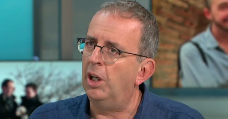 Strictly star Richard Coles speaking on GMB