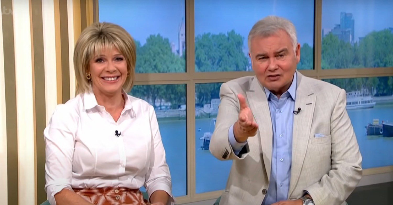 Ruth Langsford and Eamonn Holmes on This Morning