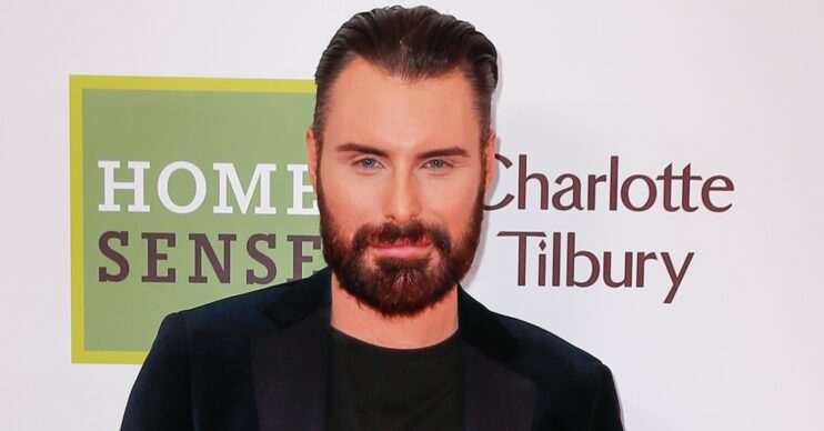 Rylan Clark on the red carpet