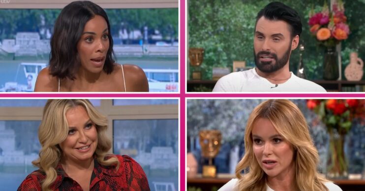 Rochelle Humes / Rylan Clark / Josie Gibson / Amanda Holden on This Morning