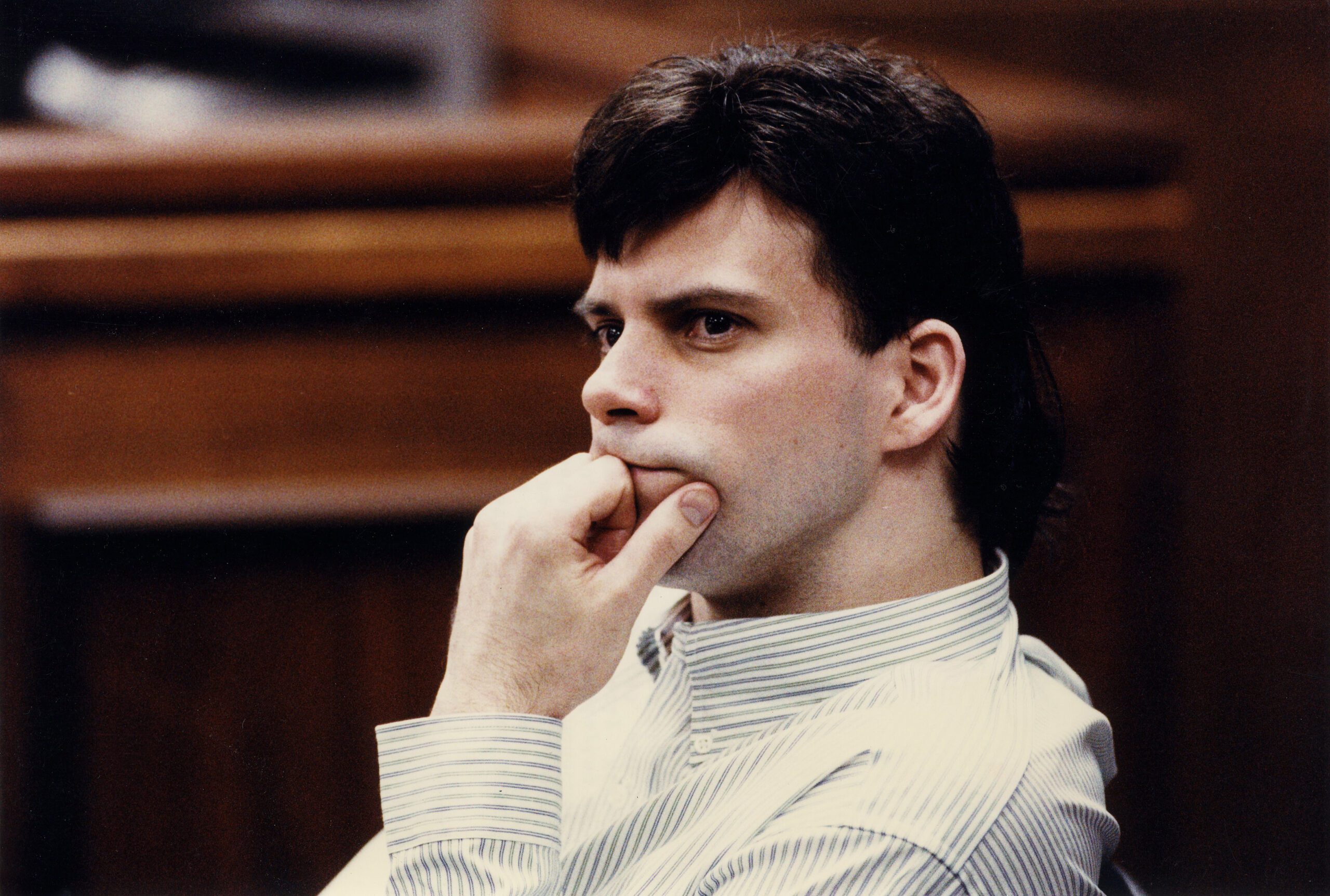 Second trial of Erik and Lyle Menendez accused of murdering their millionaire parents, Los Angeles, America - 1995