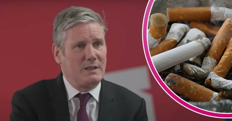 Kier Starmer / cigarettes