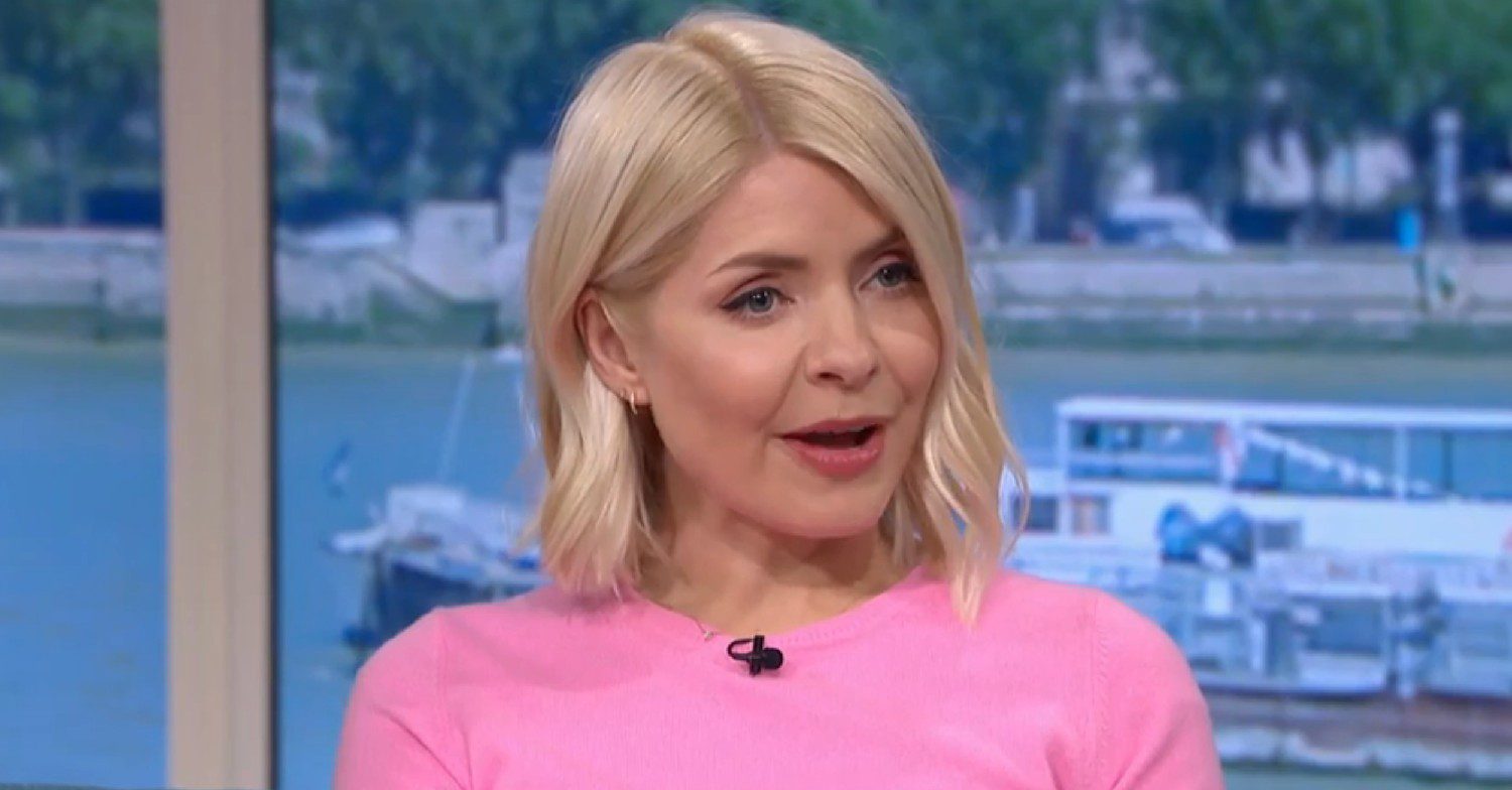 Holly Willoughby on This Morning today