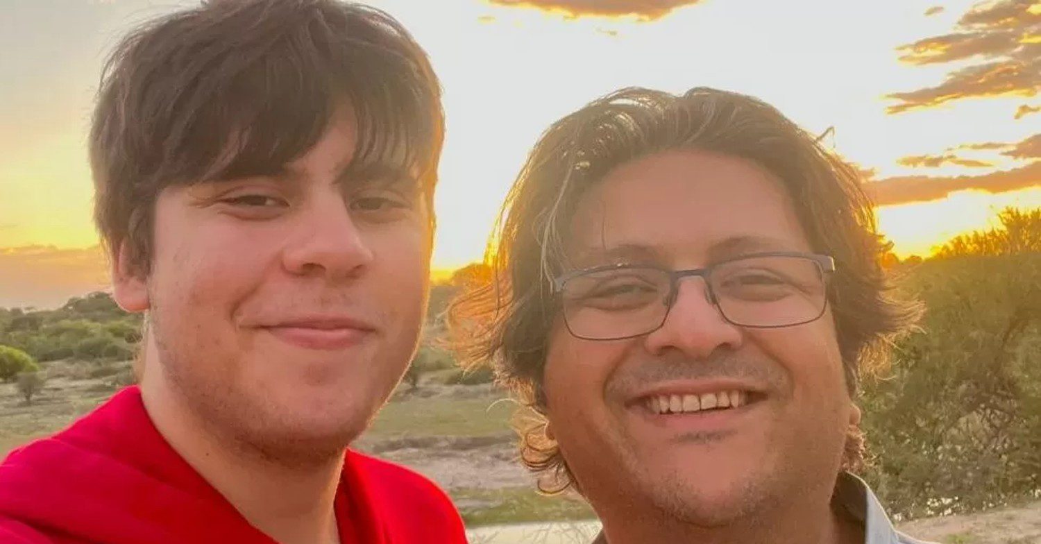 Titan submarine passengers Suleman Dawood and Shahzada Dawood smile in photo