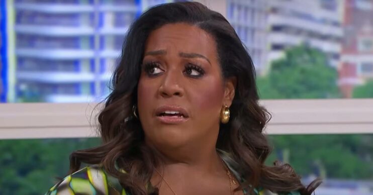 Alison Hammond looks concerned