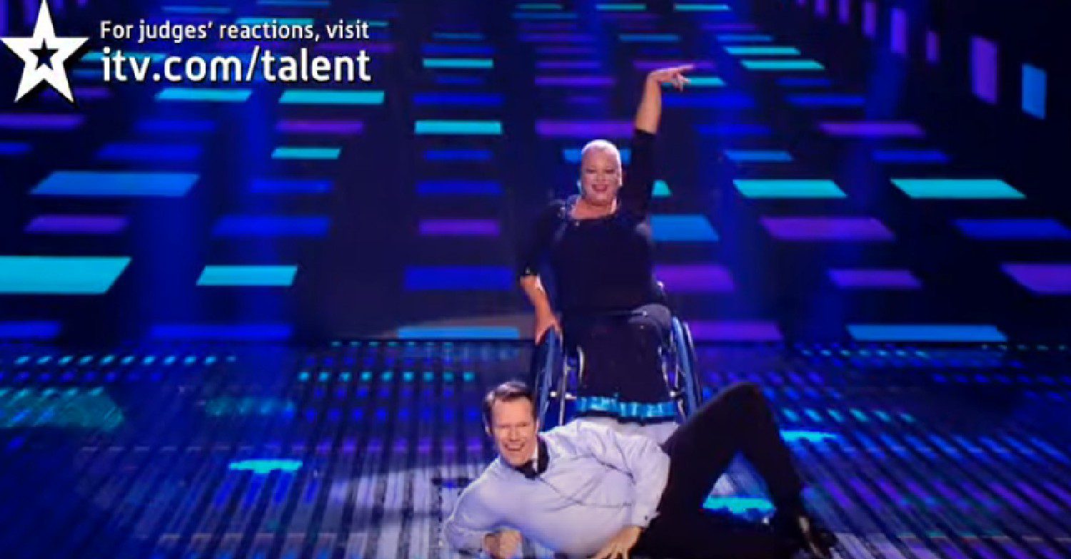 Paula Moulton on Britain's Got Talent