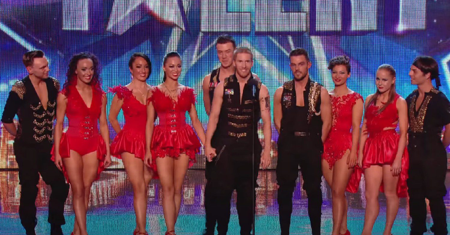 BGT dance act with Kerri-Anne Donaldson