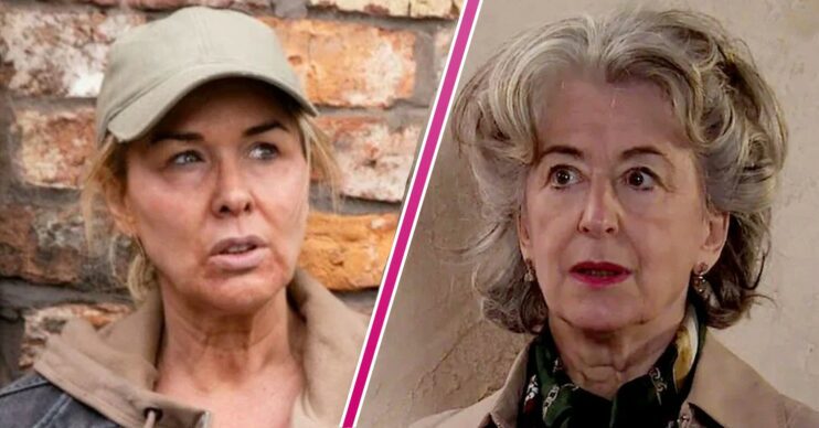 Cassie and Evelyn on Coronation Street (Credit: ITV/Composite: ED!)