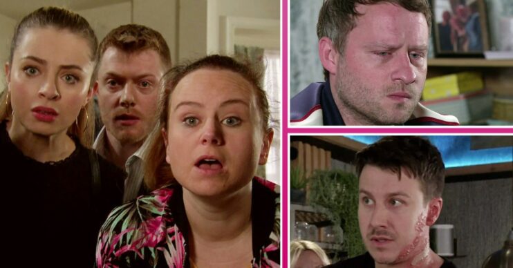 Coronation Street spoilers: Daisy, Daniel, Gemma, Paul and Ryan comp image